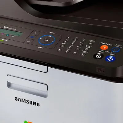 SL-C460FW 4 in 1 hálózatos színes multifunkciós nyomtató 18 4ppm 2400x600dpi, 128MB, PCL, 2 soros LCD, 40lapADF, WIFI SL-C460FW_SEE fotó