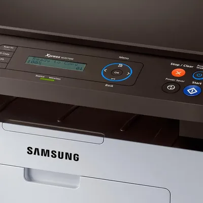 SL-M2070W Wireless 3 in 1 multifunkciós nyomtató Fehér-Fekete, 20ppm 1200dpi, USB 2.0, 128MB, 150 lap, NFC, Wifi SL-M2070W_SEE fotó