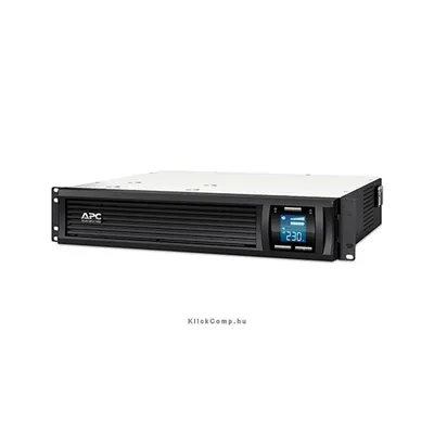 APC Smart-UPS C 1000VA 2U Rack mountable LCD 230V Szünetmentes tápegység UPS SMC1000I-2U fotó