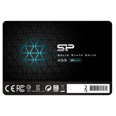 2TB SSD SATA3 Silicon Power Ace A55 SP002TBSS3A55S25 fotó