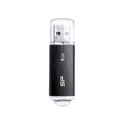 4GB Pendrive USB2.0 fekete Silicon Power Ultima U02 SP004GBUF2U02V1K fotó