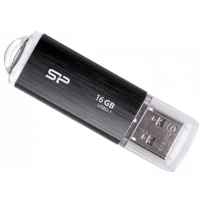 16GB Pendrive USB3.1 fekete Silicon Power Blaze B02 SP016GBUF3B02V1K fotó