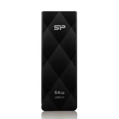 64GB Pendrive USB3.0 fekete Silicon Power Blaze B20 SP064GBUF3B20V1K fotó