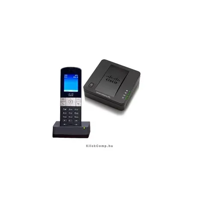 Cisco SPA302D Vezeték nélküli DECT VoIP telefon + Base Station SPA302DKIT-G7 fotó