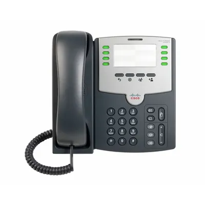 Cisco 8 vonalas VoIP telefon SPA501G fotó
