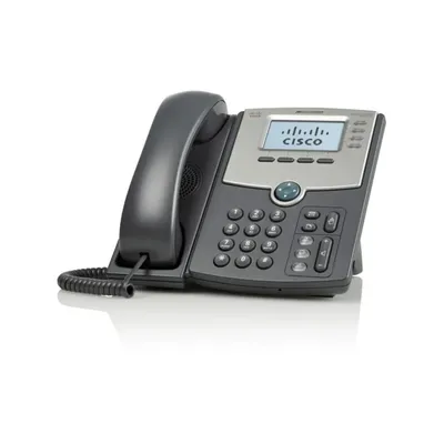Cisco 4 vonalas VoIP telefon Gigabit port SPA514G fotó