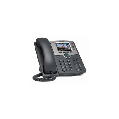 Cisco Voip telefon 5 vonal, színes kijelző, PoE, VPN, SPA525G2 fotó