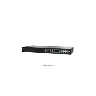 Cisco SG100-24 24 LAN 10 100 1000Mbps rack switch SR2024T-EU fotó