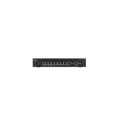 Cisco SG300-10 8 LAN 10 100 1000Mbps, 2 miniGBIC SRW2008-K9-G5 fotó