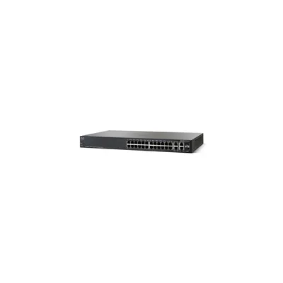 Cisco SG300-28P 28-port Gigabit PoE Managed Switch SRW2024P-K9-EU fotó