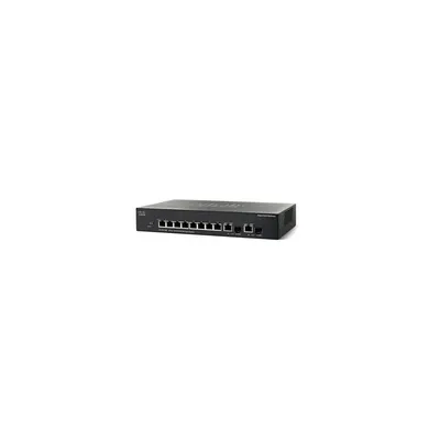 Cisco SF302-08P 8 LAN 10 100Mbps, 2 miniGBIC menedzselhető SRW208P-K9-EU fotó