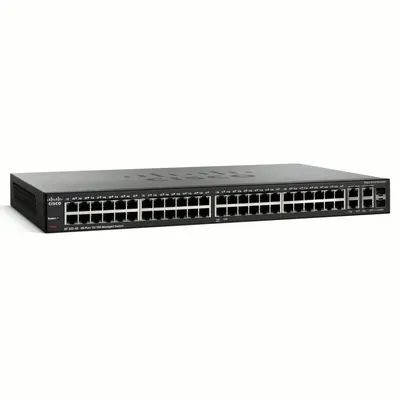 Cisco SF300-48 48 LAN 10 100Mbps, 2 miniGBIC menedzselhető rack switch SRW248G4-K9-EU fotó