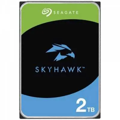2TB 3,5&#34; HDD SATA3 7200RPM Seagate Skyhawk ST2000VX017 fotó
