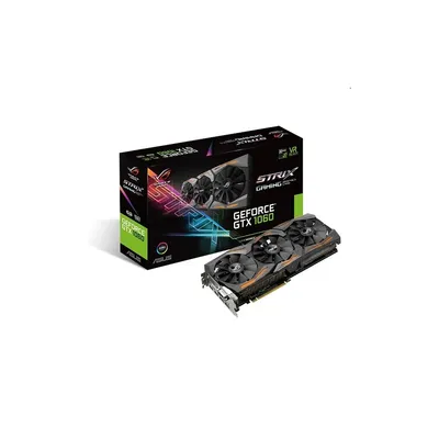VGA GTX1060 ASUS videokártya nVidia STRIX-GTX1060-6G-GAMING STRIXGTX10606GG fotó