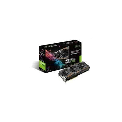 VGA GTX1080 ASUS videokártya nVidia STRIX GTX1080 8G GAMING STRIXGTX10808GG fotó