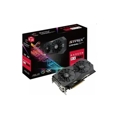 VGA RX570 ASUS videokártya AMD ROG STRIX RX570-O4G GAMING STRIXRX570O4GGAMING fotó