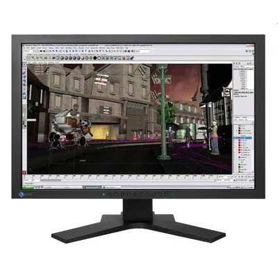 Monitor WUXGA, IPS LCD, 270 cd m, 178 178°, 2xDVI SX2462WH-BK fotó