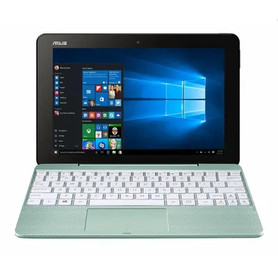 ASUS mini laptop és tablet 2in1 10,1&#34; WXGA Touch x5-Z8350 4GB 64GB eMMC Mentazöld Win10 T101HA-GR031T fotó