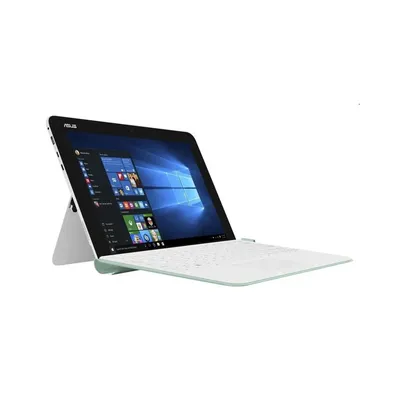 ASUS mini laptop 10&#34; ATOM Z8350 4GB 64GB WIN10 fehér zöld T102HA-GR016T fotó