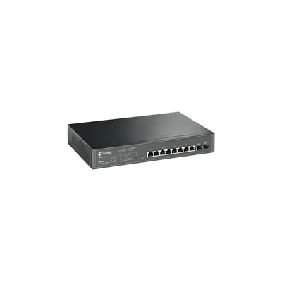 8 Port Switch TP-LINK JetStream 8-Port Gigabit Smart PoE+ Switch 2 db SFP lehetőséggel T1500G-10MPS fotó