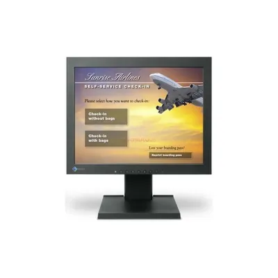 monitor 15" T1501 FlexScan Touch LCD, fekete T1501-BK fotó