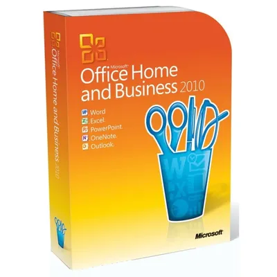 Microsoft Office Home and Business 2010 Hungarian PC Attach Key PKC Microcase T5D-00303 fotó