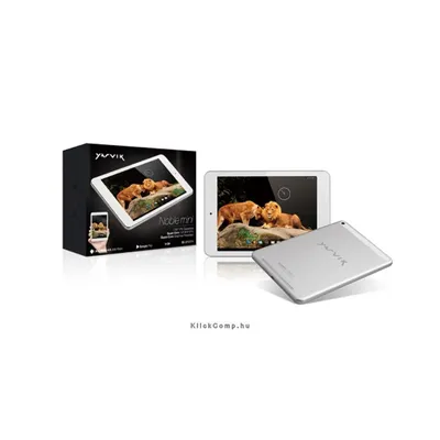 YARVIK 7,85" IPS, Android 4.2.2 JB, A9 1,6GHZ, QC GPU, 8GB, 1GB, HDMI, Wifi, 4700Mah, DuoCam, BT4, Fehér TAB07-485 fotó