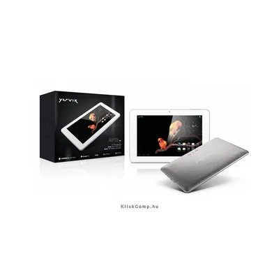 YARVIK 10" Tablet IPS, And 4.1.1 JB, A9 1,6GHZ, QC GPU, 16GB, 1GB, HDMI, Wifi, 6000Mah, DuoCam, BT4, Fehér TAB10-211 fotó