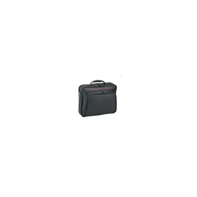 Classic Deluxe fekete gyöngyvászon notebook táska 15"/16" TCN32 fotó