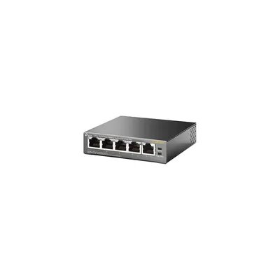 5 Port Switch TP-LINK TL-SF1005P 5-Portos 10/100 Mbps asztali switch 4 PoE porttal TL-SF1005P fotó