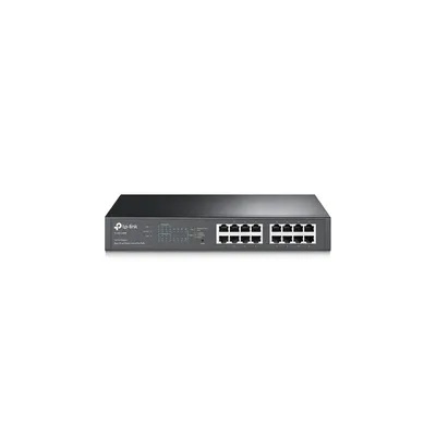 16 Port Switch TP-LINK TL-SG1016PE 16 portos gigabites Easy Smart PoE switch 8 PoE+ csatlakozás TL-SG1016PE fotó