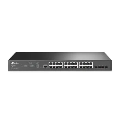 24 Port Switch 10 100 1000Mbps TP-LINK TL-SG3428 JetStream TL-SG3428 fotó