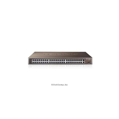48 LAN 10 100Mbps, 1 1000Mbps, 2 SFP rack switch TL-SL1351 fotó