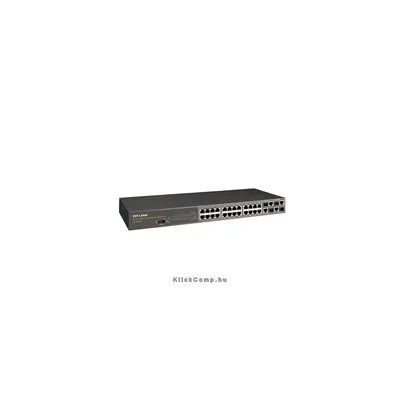 24 LAN 10 100Mbps, 4 miniGBIC menedzselhető rack switch TL-SL5428 fotó