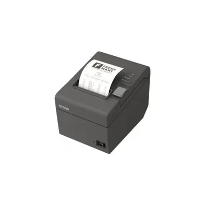 Epson blokknyomtató, vágó, USB + soros, fekete TM-T20II fotó