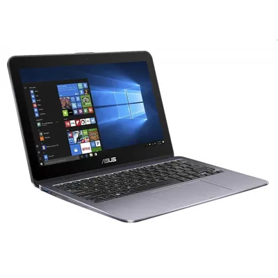 ASUS mini laptop 11,6&#34; Touch N3350 4GB 500GB HDD + 32GB eMMC Szürke Win10 TP203NAH-BP046T fotó