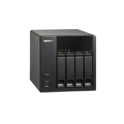 NAS, 4 HDD hely, Olvasás: 110MB s, Írás: 32MB s, SATA, 2x RJ-45, 4xUSB, 2x eSata, DLNA TS-412 fotó