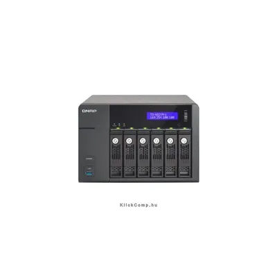 NAS 6 db HDD SATA QNAP TS-653 PRO TS-653-PRO-EU fotó