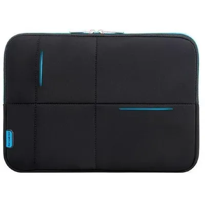 14.1&#34; Notebook tok SAMSONITE LAPTOP SLEEVE NEW - AIRGLOW SLEEVES, BLACK/BLUE (78145-2642) U37-009-007 fotó