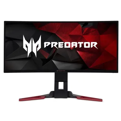 Monitor 30" 2560x1080 HDMI DisplayPort G-Sync 200Hz-es multimédiás ívelt gamer monitor Acer Predator Z301Cbmiphzx UM.CZ1EE.001 fotó