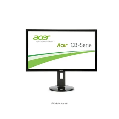 Monitor 28" LED DVI HDMI DisplayPort 4K2K multimédiás Acer CB280HKbmjdppr UM.PB0EE.001 fotó