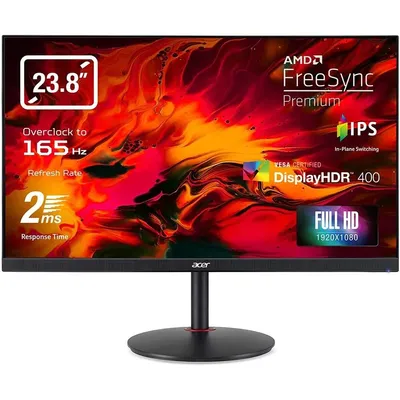 Monitor 23,8&#34; 1920x1080 IPS HDMI DP Acer Nitro XV242YPbmiiprx UM.QX2EE.P01 fotó