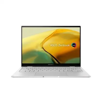 Asus ZenBook laptop 14&#34; WQXGA+ i7-1360P 16GB 1TB IrisXe W11 ezüst Asus ZenBook Flip 14 UP3404VA-KN056W fotó