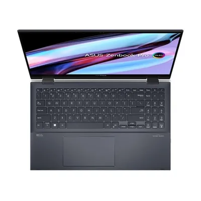 Asus ZenBook laptop 15,6&#34; 2,8K i5-12500H 16GB 512GB IrisXe W11 fekete Asus ZenBook Pro Flip 15 UP6502ZA-M8052W fotó