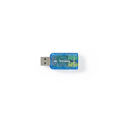 hangkártya USB 2.0 külső hangkártya 5.1 nedis - Már nem forgalmazott termék USCR10051BU fotó