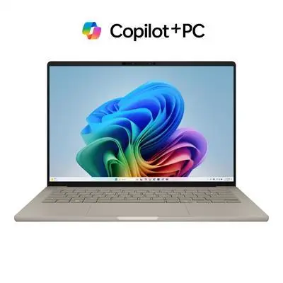 Asus Zenbook laptop 14&#34;FHD Snapdragon X Elite X1E78 32GB 1TB Win11 bézs UX3407RA-QD020W fotó