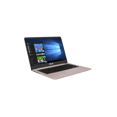 ASUS laptop 14&#34; FHD i7-7500U 8GB 256GB Win10 rózsaarany ASUS ZenBook UX410UA-GV635T fotó