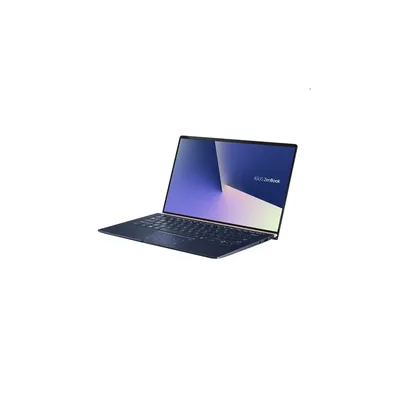 Asus laptop 14&#34; FHD i7-8565U 8GB 256GB SSD MX150-2GB Win10 notebook tok és USB3.0 to RJ45 cable háttérvilágítású billentyűzet Sötétkék (üveg) Asus ZenBook UX433FN-A6032T fotó