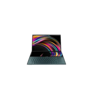 ASUS laptop 14&#34; FHD i7-10510U 16GB 1TB SSD MX250-2GB Win10 kék ASUS ZenBook Duo UX481FL-BM039T fotó