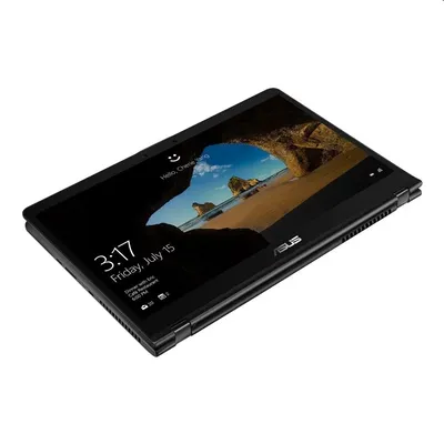 Asus laptop 15,6&#34; UHD Touch i7-8550U 16GB 512GB SSD GTX-1050-2GB Win10 Sötétszürke ZenBook Flip 15 UX561UD-E2007T fotó